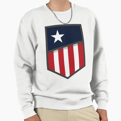 Usa Flag Sweatshirt - Aesthetic Graphic Unisex - T-Shirt, Sweatshirt, Hoodie