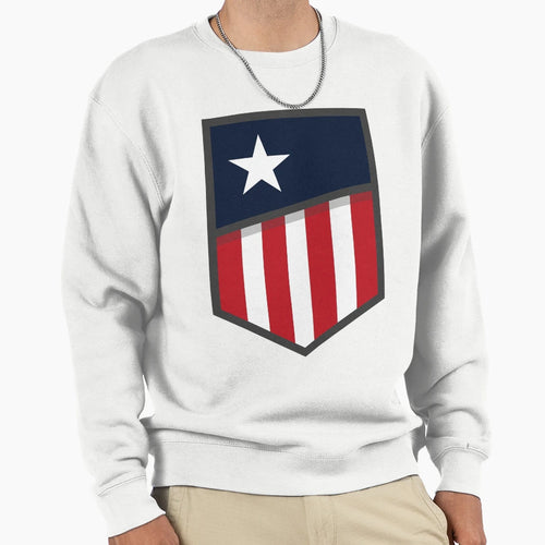 Usa Flag Sweatshirt - Aesthetic Graphic Unisex - T-Shirt, Sweatshirt, Hoodie