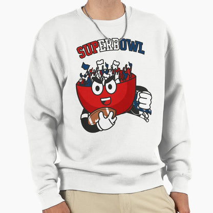Super Bowl Football Sweatshirt - Trendy Graphic Unisex - T-Shirt, Sweatshirt, Hoodie