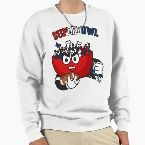 Super Bowl Football Sweatshirt - Trendy Graphic Unisex - T-Shirt, Sweatshirt, Hoodie