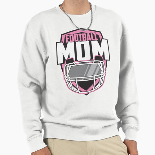 Football Mom Sweatshirt - Casual Everyday Wear Men Women - T-Shirt, Sweatshirt, Hoodie