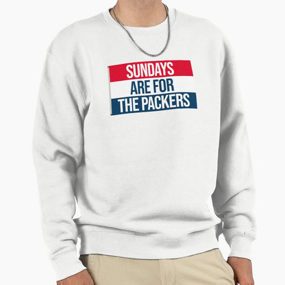 Sundays Are Packers Sweatshirt - Trendy Graphic for Adults - T-Shirt, Sweatshirt, Hoodie