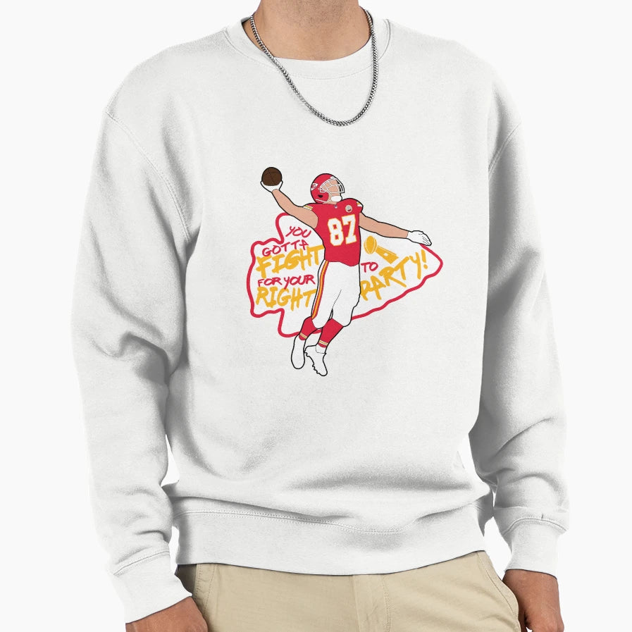 Kelce 87 Sweatshirt - Trendy Graphic Unisex - T-Shirt, Sweatshirt, Hoodie