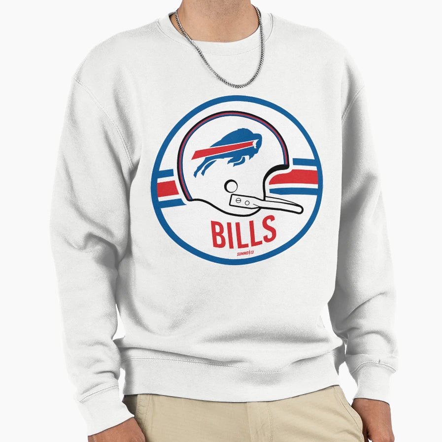 Bison Billy Football Sweatshirt - Novelty Apparel Men Women - T-Shirt, Sweatshirt, Hoodie
