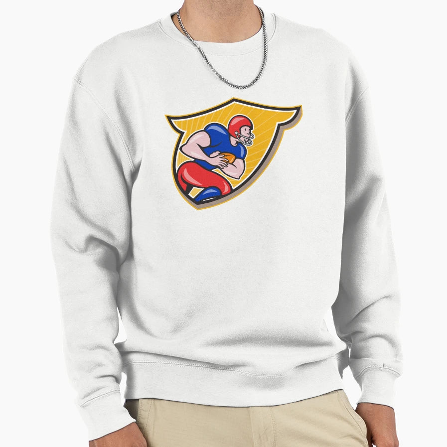 American Football Running Back Sweatshirt - Streetwear Style for Adults - T-Shirt, Sweatshirt, Hoodie