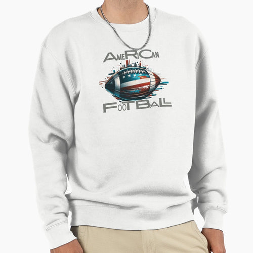 American Football Sweatshirt - Casual Everyday Wear for Adults - T-Shirt, Sweatshirt, Hoodie