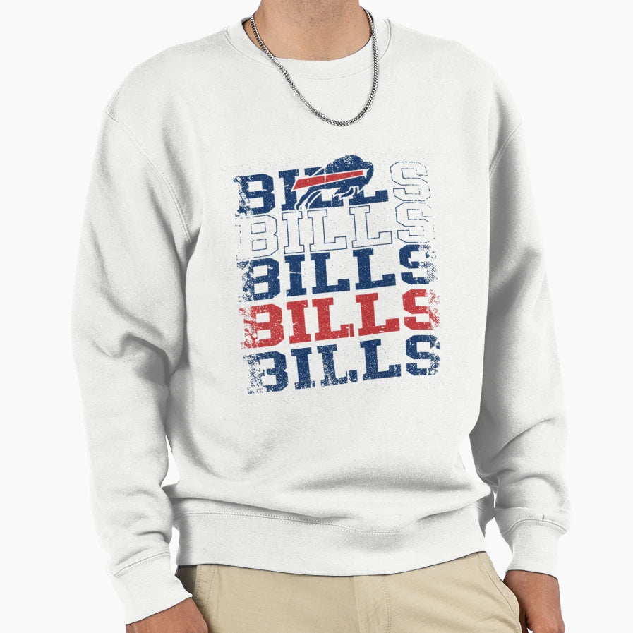 Buffalo Bills Sweatshirt - Streetwear Style Unisex - T-Shirt, Sweatshirt, Hoodie