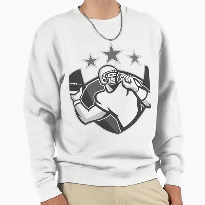 American Gridiron Football Throw Sweatshirt - Streetwear Style Men Women - T-Shirt, Sweatshirt, Hoodie