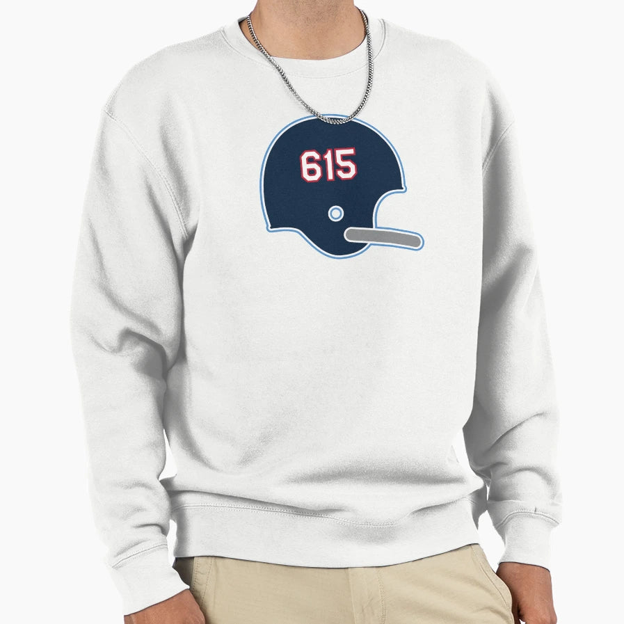Tennessee Titans 615 Helmet Sweatshirt - Custom Art Print Men Women - T-Shirt, Sweatshirt, Hoodie
