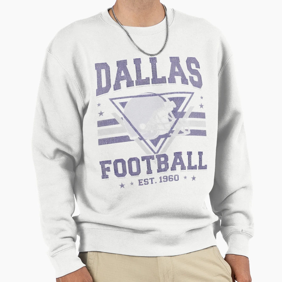 Dallas Football Sweatshirt - Novelty Apparel Men Women - T-Shirt, Sweatshirt, Hoodie