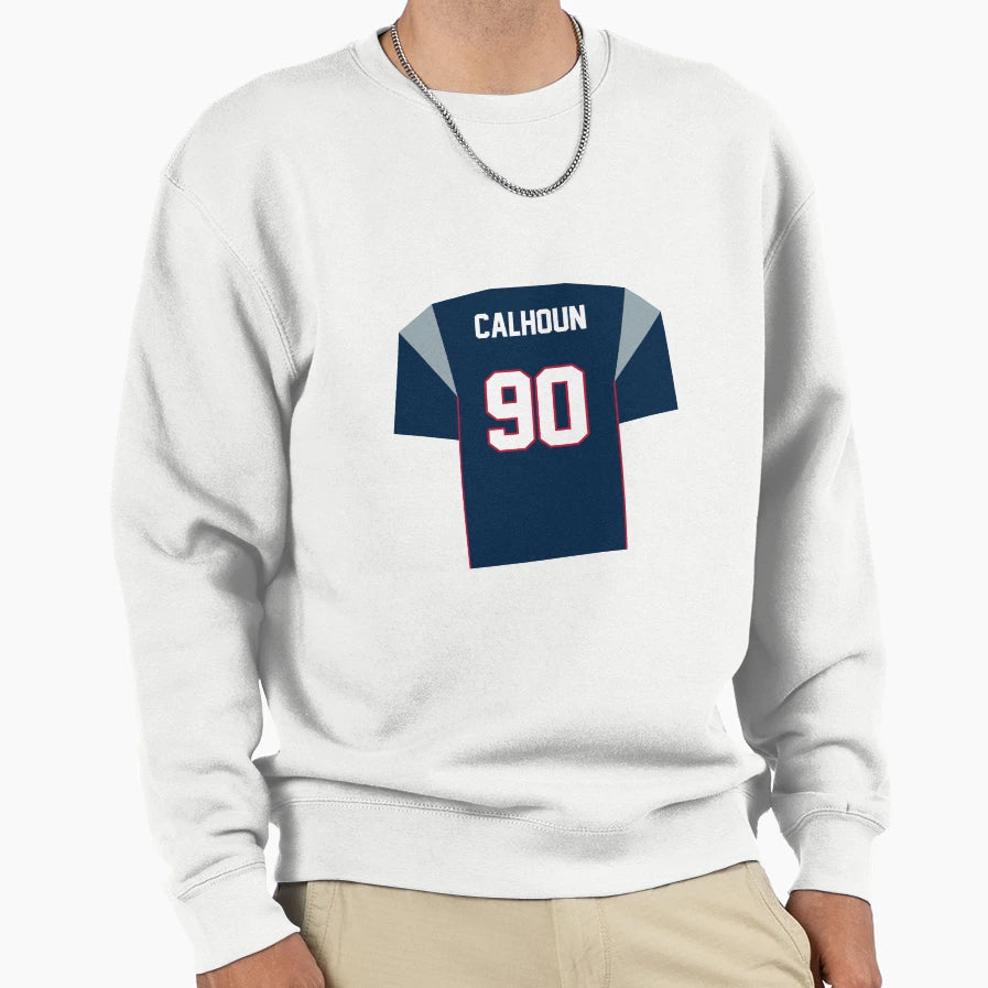 Shilique Calhoun Patriots Sweatshirt - Casual Everyday Wear for Adults - T-Shirt, Sweatshirt, Hoodie