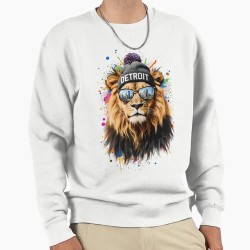 Detroit Rocks Sweatshirt - Casual Everyday Wear Unisex - T-Shirt, Sweatshirt, Hoodie