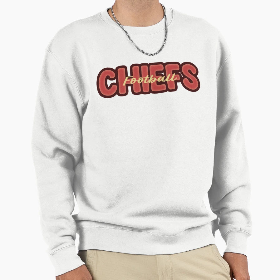 Chiefs Football Sweatshirt - Graphic Print for Adults - T-Shirt, Sweatshirt, Hoodie