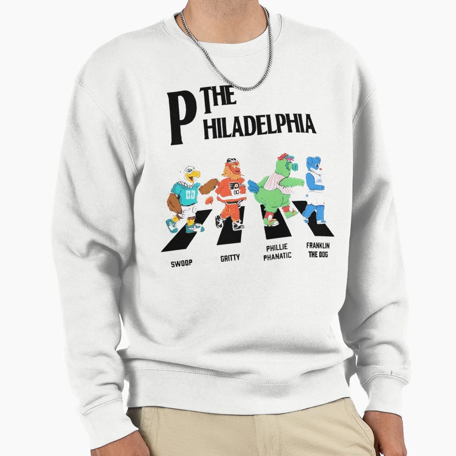 Halloween Philadel Phia Team S Woop Sweatshirt - Minimalist Print Unisex - T-Shirt, Sweatshirt, Hoodie