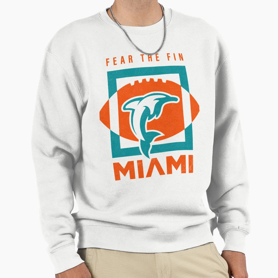 Miami Dolphins 2021 Playoffs Run Sweatshirt - Novelty Apparel Men Women - T-Shirt, Sweatshirt, Hoodie
