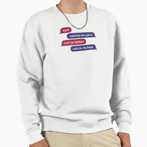 Wyd Text Message Sweatshirt - Minimalist Print for Adults - T-Shirt, Sweatshirt, Hoodie