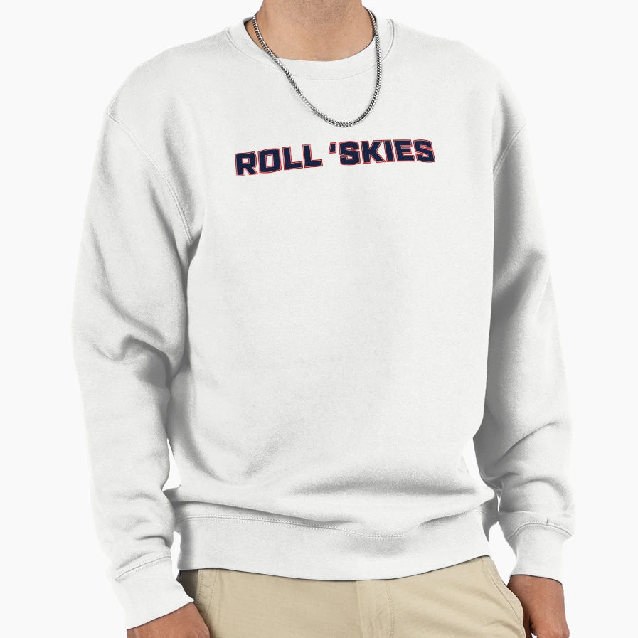 Roll Skies Sweatshirt - Casual Everyday Wear Men Women - T-Shirt, Sweatshirt, Hoodie