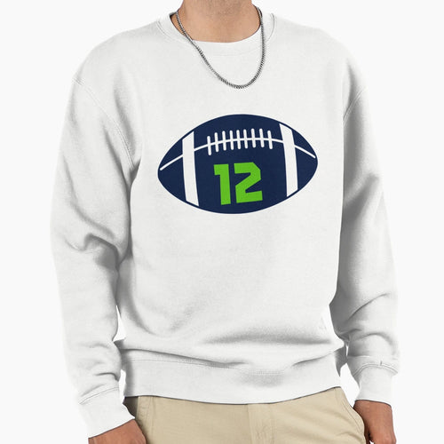 12 Seahawks Football Seattle Sweatshirt - Unique Graphic Men Women - T-Shirt, Sweatshirt, Hoodie