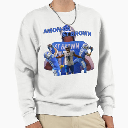 Amon Sport Ra St Brown Sweatshirt - Trendy Graphic Men Women - T-Shirt, Sweatshirt, Hoodie