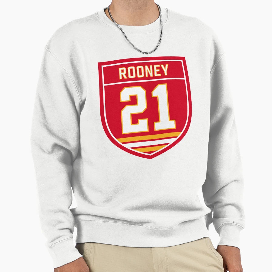 Kevin Rooney Calgary 21 Emblem Sweatshirt - Trendy Graphic Men Women - T-Shirt, Sweatshirt, Hoodie