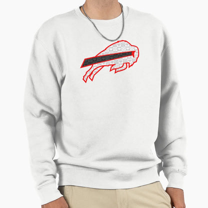 B Mafia Buffalove Wh Bk Rd Sweatshirt - Aesthetic Graphic Unisex - T-Shirt, Sweatshirt, Hoodie