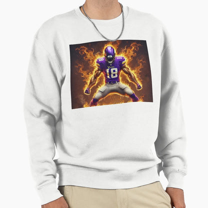 18Flames Sweatshirt - Streetwear Style for Adults - T-Shirt, Sweatshirt, Hoodie