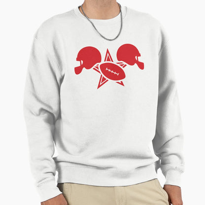 American Football Gridiron Star Sweatshirt - Graphic Print Men Women - T-Shirt, Sweatshirt, Hoodie