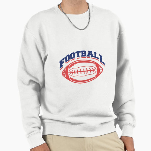 American Football Sweatshirt - Minimalist Print for Adults - T-Shirt, Sweatshirt, Hoodie