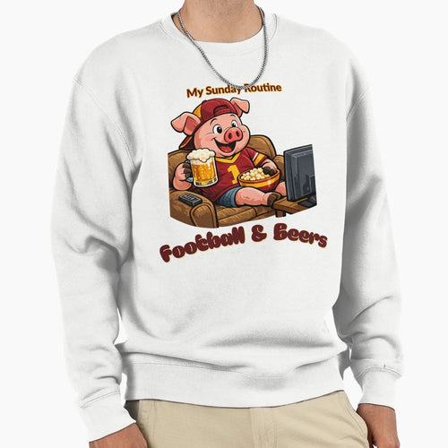 Washington Commanders Sunday Sweatshirt - Streetwear Style for Adults - T-Shirt, Sweatshirt, Hoodie