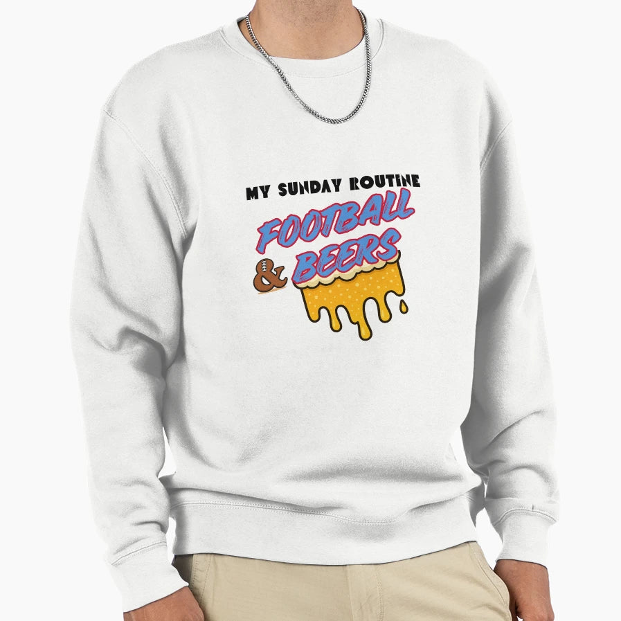Tennessee Titans Sunday Football Beers Sweatshirt - Streetwear Style Unisex - T-Shirt, Sweatshirt, Hoodie