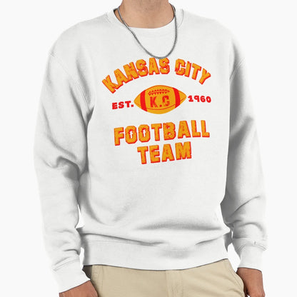 Kansas City Football Team Est 1960 Sweatshirt - Trendy Graphic Men Women - T-Shirt, Sweatshirt, Hoodie