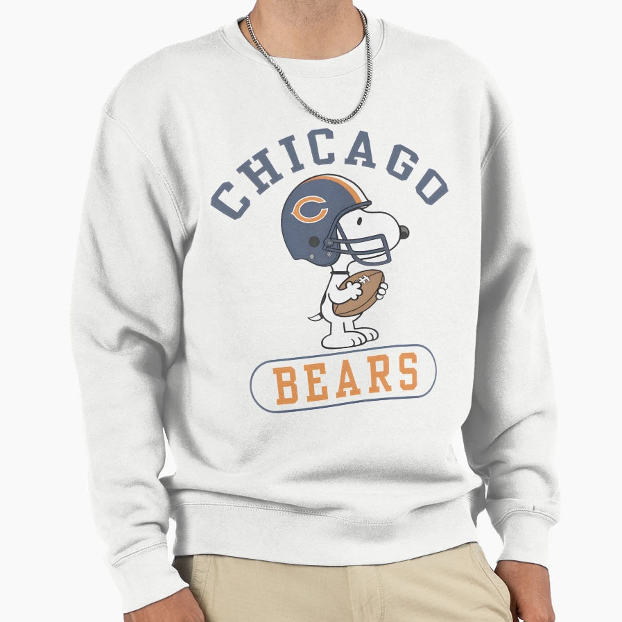 Chicago Bears Game Day Snoopy Sweatshirt - Unique Graphic for Adults - T-Shirt, Sweatshirt, Hoodie