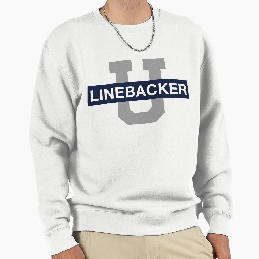 Linebacker U Sweatshirt - Graphic Print for Adults - T-Shirt, Sweatshirt, Hoodie