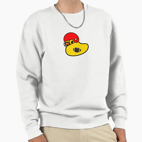 Touchdown Football Rubber Duck Champion Sweatshirt - Graphic Print Unisex - T-Shirt, Sweatshirt, Hoodie