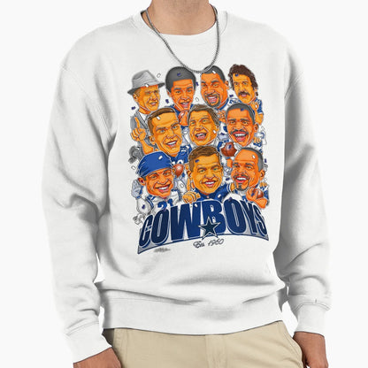 Dallas Cowboys Greatest Players Sweatshirt - Graphic Print Men Women - T-Shirt, Sweatshirt, Hoodie