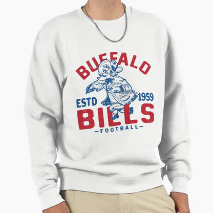 Buffalo Bills 2 T-Shirt - Minimalist Print Men Women - T-Shirt, Sweatshirt, Hoodie