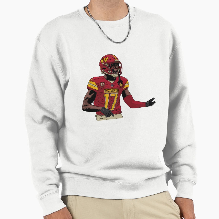 Terry Mclaurin Sweatshirt - Trendy Graphic Men Women - T-Shirt, Sweatshirt, Hoodie