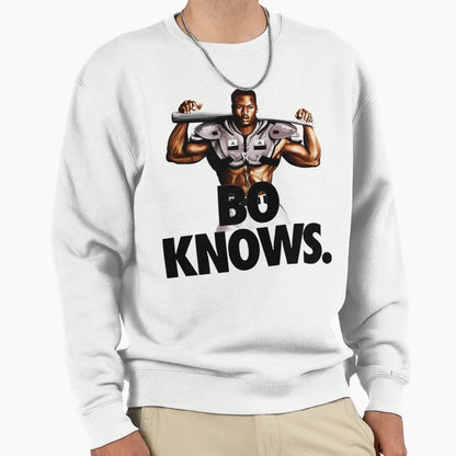 Bo Knows Sweatshirt - Unique Graphic Men Women - T-Shirt, Sweatshirt, Hoodie