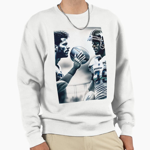 Football Match Sweatshirt - Minimalist Print Men Women - T-Shirt, Sweatshirt, Hoodie