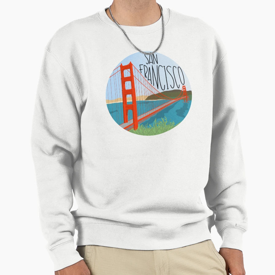 San Francisco Sweatshirt - Trendy Graphic Unisex - T-Shirt, Sweatshirt, Hoodie