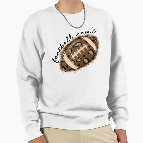 Football Mom Sweatshirt - Unique Graphic Men Women - T-Shirt, Sweatshirt, Hoodie