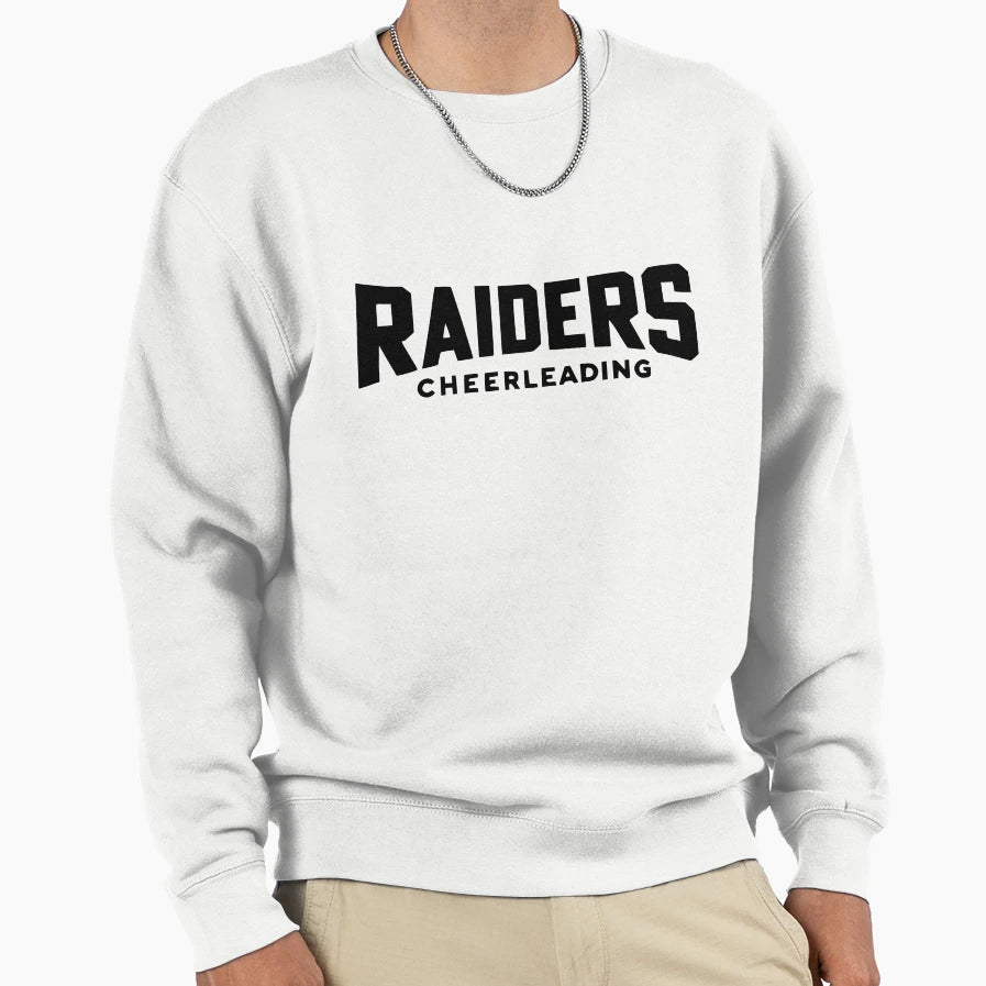 Raiders Cheerleading Sweatshirt - Graphic Print for Adults - T-Shirt, Sweatshirt, Hoodie