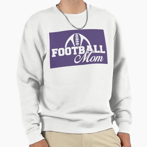 Football Mom Sweatshirt - Unique Graphic Unisex - T-Shirt, Sweatshirt, Hoodie