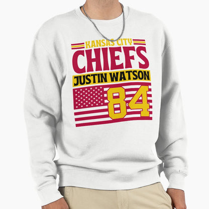 Kansas City Chiefs Watson 84 Sweatshirt - Graphic Print for Adults - T-Shirt, Sweatshirt, Hoodie