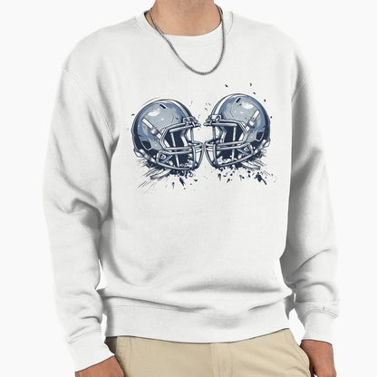 American Football Helmets Sweatshirt - Unique Graphic Men Women - T-Shirt, Sweatshirt, Hoodie
