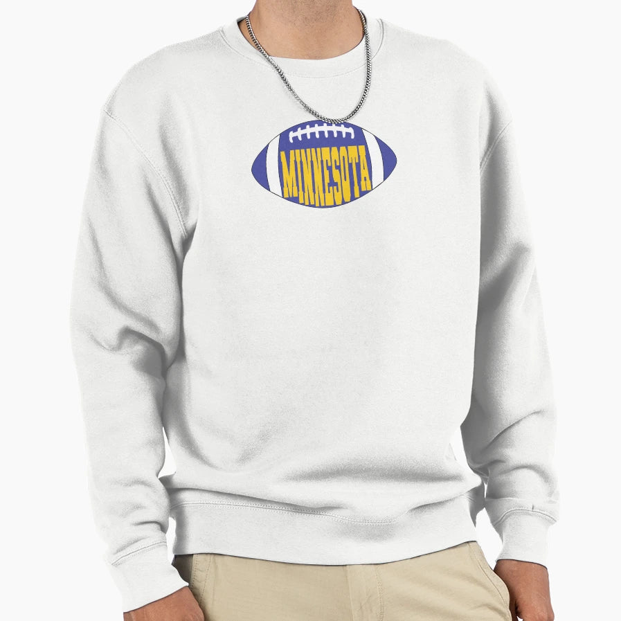 Minnesota Football Sweatshirt - Custom Art Print for Adults - T-Shirt, Sweatshirt, Hoodie