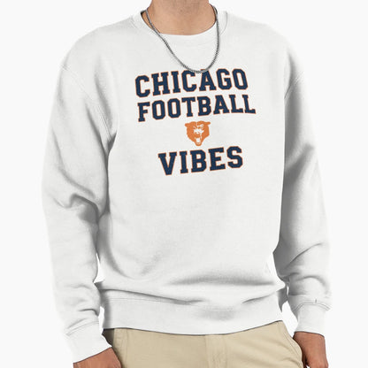 Chicago Football Vibes Sweatshirt - Unique Graphic Unisex - T-Shirt, Sweatshirt, Hoodie