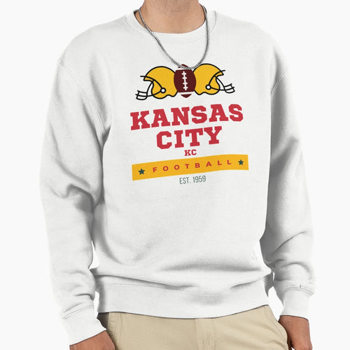 Kansas City Football Sweatshirt - Streetwear Style Men Women - T-Shirt, Sweatshirt, Hoodie