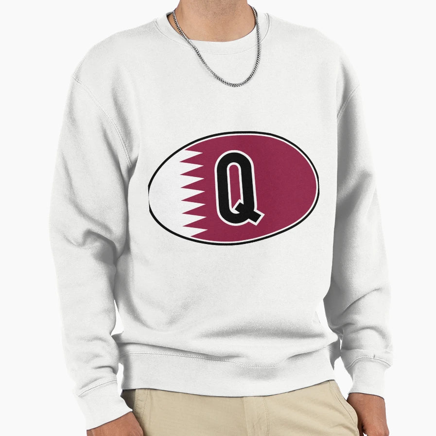Qatar International Vehicle Code Sweatshirt - Minimalist Print Men Women - T-Shirt, Sweatshirt, Hoodie