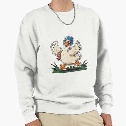 Goose Playing American Football Sweatshirt - Graphic Print Men Women - T-Shirt, Sweatshirt, Hoodie